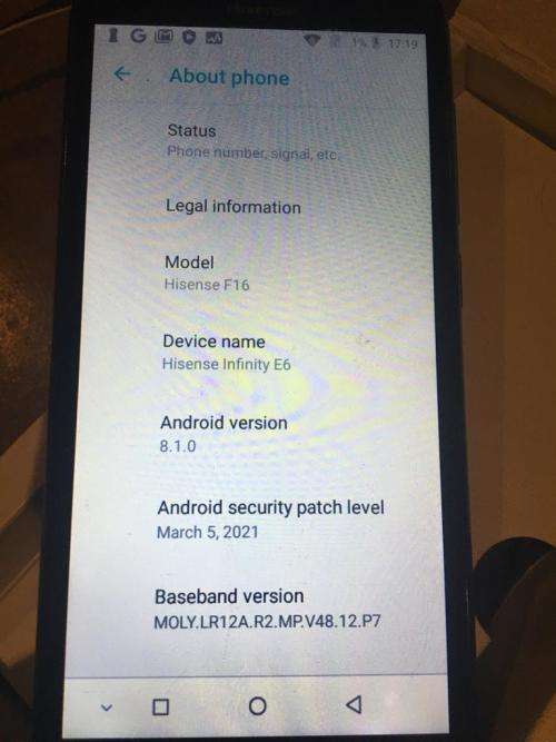 Hisense Infinity E6 (Boxed)