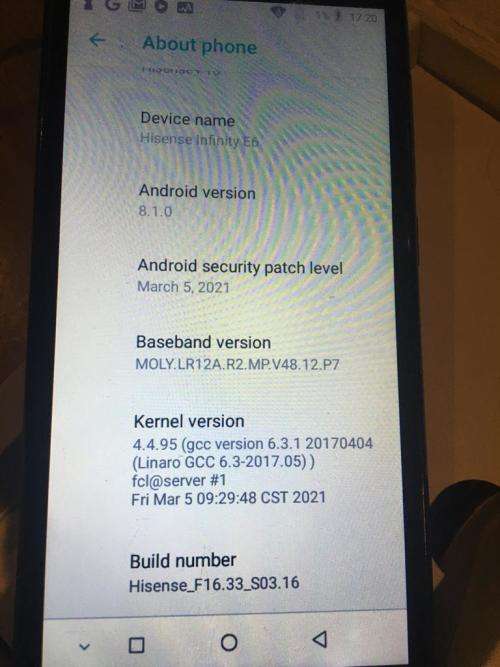 Hisense Infinity E6 (Boxed)