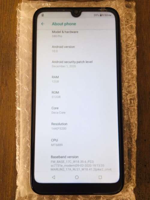 S80 Pro 7.1inch, 12GB RAM, 512GB ROM Unbranded Mobile Phone