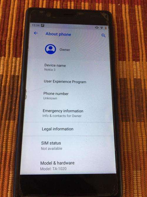 Nokia 3 - 2GB RAM - 16GB ROM, 8MP Camera Smart Phone