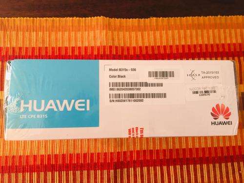 Huawei B315 Router (Sealed - Brand New - Be The 1st Owner)