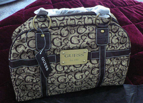 Guess Handbag(Brown Designer Guess Handbag)