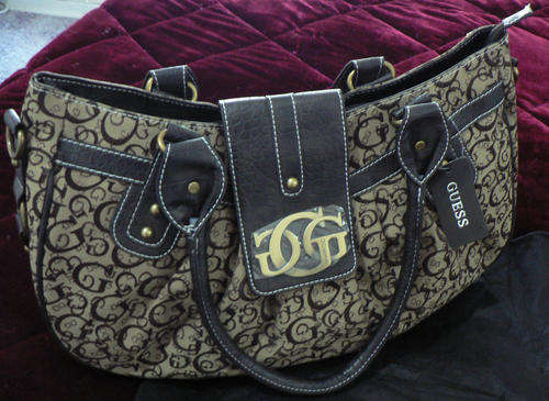 Guess Handbag(Big Brown Designer Guess Handbag)