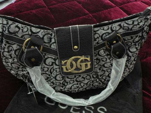 Guess Handbag(Big Black Designer Guess Handbag)