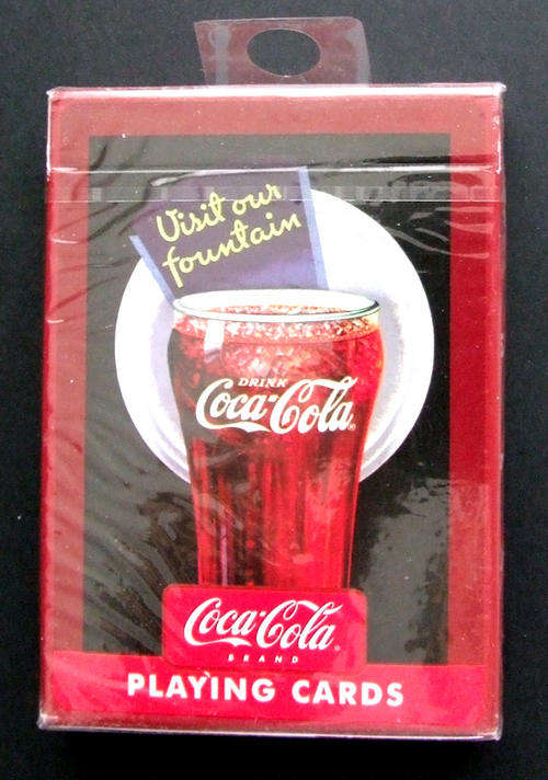 1 SEALED DECK COCA-COLA COKE PLAYING CARDS