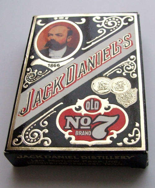 POKER SIZE DECK OF JACK DANIELS PLAYING CARDS
