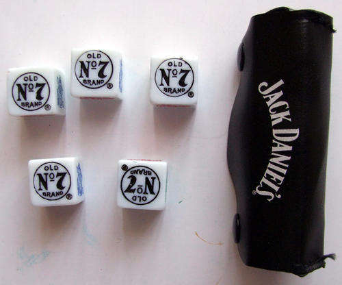 JACK DANIELS POKER DICE