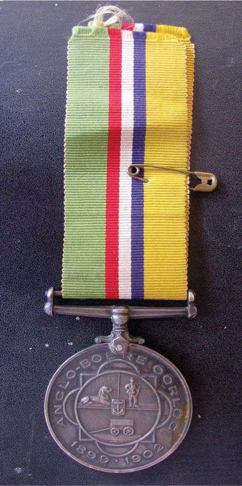 BOERWAR MEDAL F.P.V NIEKERK
