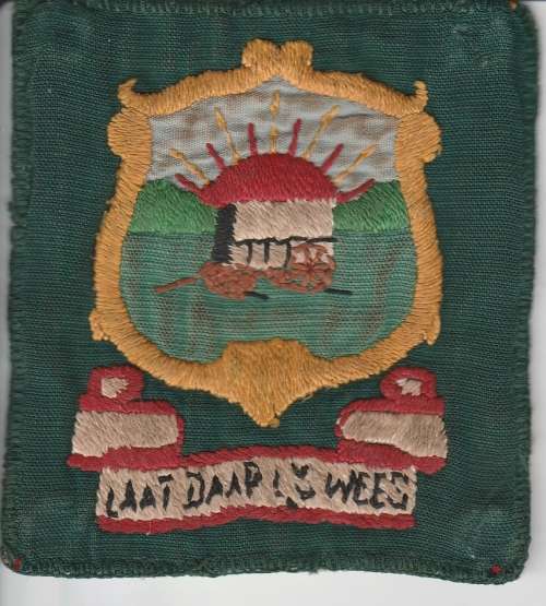 VINTAGE AFRIKAANS SEUNS HOERSKOOL BADGE