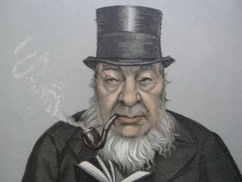 1900 VANITY FAIR (MEN OF THE DAY) CARICATURE OF PAUL KRUGER "OOM PAUL"  8th MARCH 1900