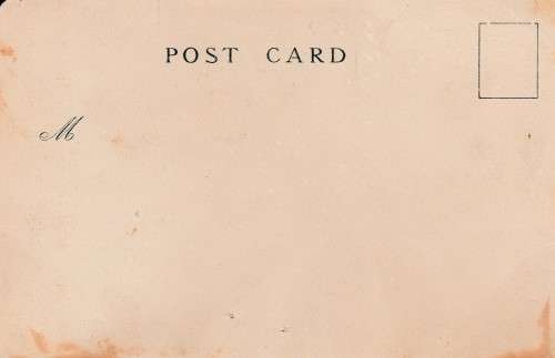 ANTIQUE POSTCARD (C.BASSON) POST OFFICE & NATIONAL BANK PRETORIA