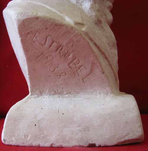 PAUL KRUGER BUST (1938 STRUBEL)