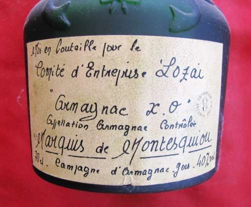 ARMAGNAC XO MARQUIS DE MONTESQUIOU