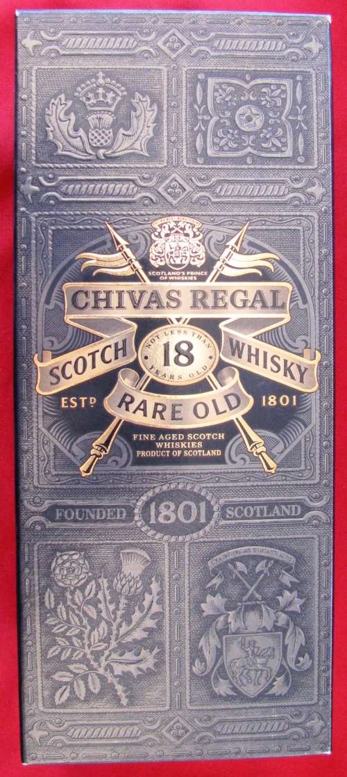 CHIVAS REGAL WHISKY 18 YEAR RARE OLD
