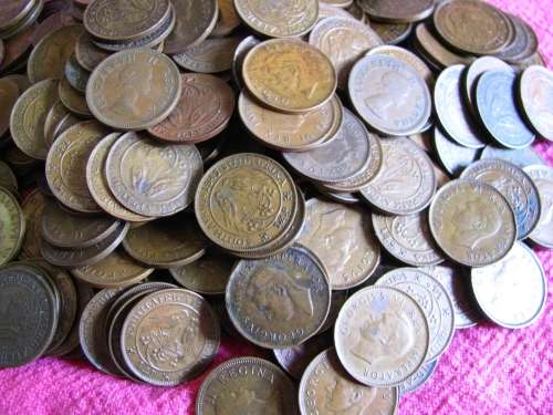 280X UNION OF SOUTH AFRICA  QUARTER PENNY / FARTHING