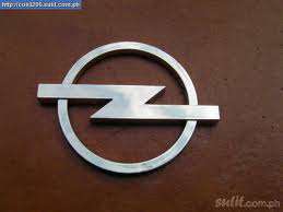 OPEL BADGE  13CM PLASTIC CHROME