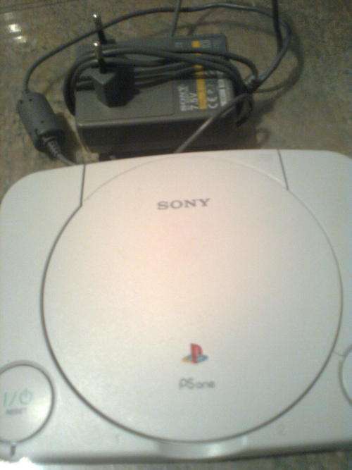 PS1 CONSOLE AND ADAPTOR FOR SPARES