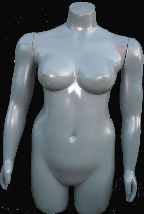 Full Figure Plus Size Half Body Mannequin with stand