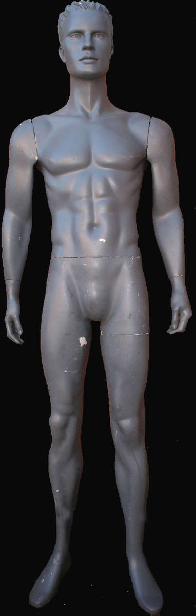 Male Full Body Mannequin - does not have platform stand