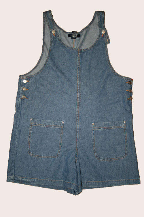 Dungaree - Size - L oversized measurement taken across top button 108cm