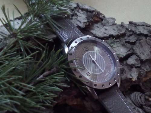 Luxury Mens Kiakoo Leather Band Watch