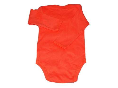 RETAIL PRICE: R 299  "One of a Kind" Long Sleeve Baby Grow 3 - 6 Months PEACH