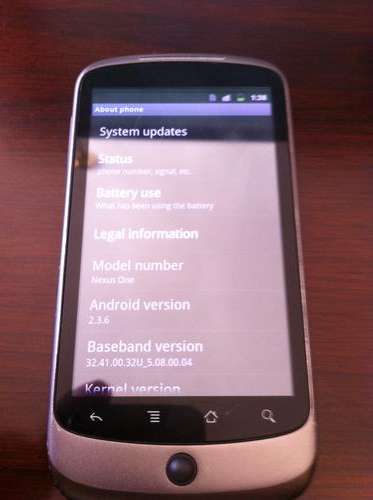 Google Nexus One, very good condition