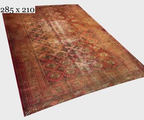 MASSIVE CLEARANCE SALE - VINTAGE PERSIAN BUKARA CARPET