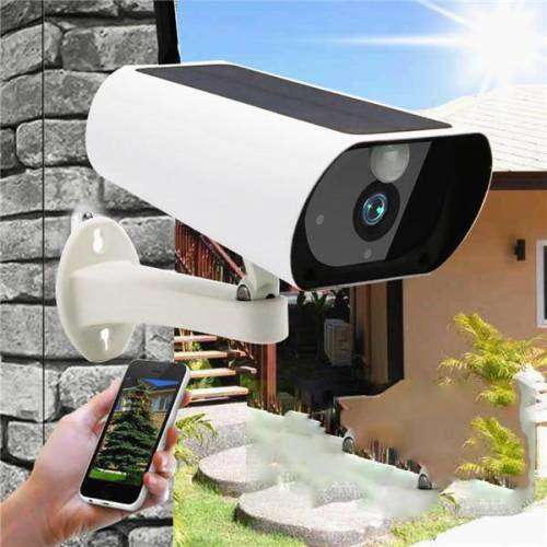 Solar IP Surveillance Camera With Phone Viewing
