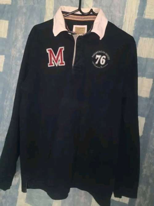 McNeal Long Sleeve Golfer - Dark Blue (L)