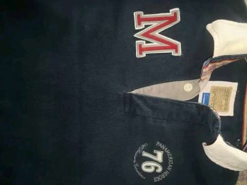 McNeal Long Sleeve Golfer - Dark Blue (L)