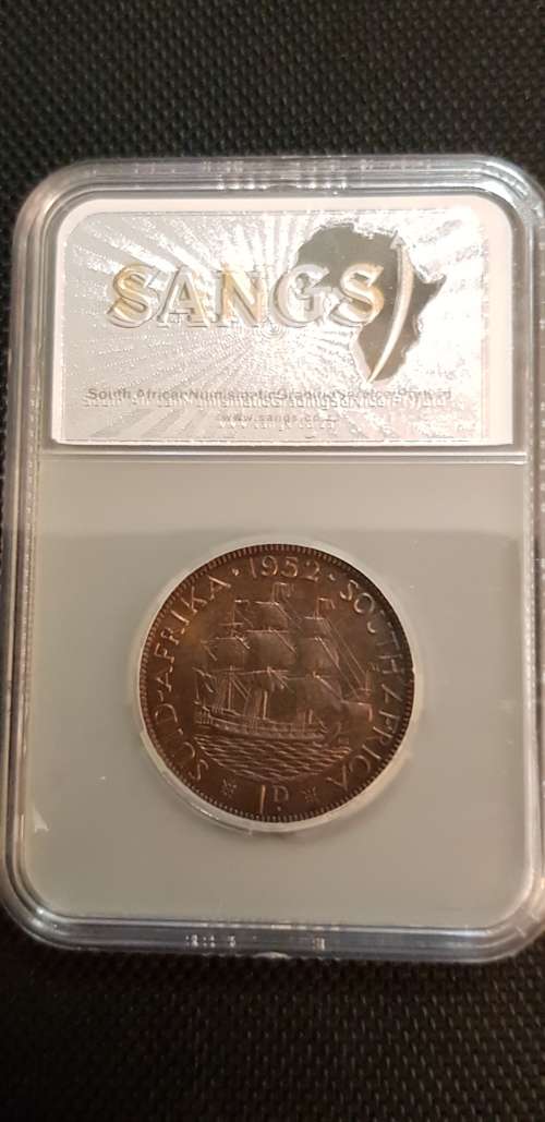 $$$ 1952 ONE PENNY PF64 $$$