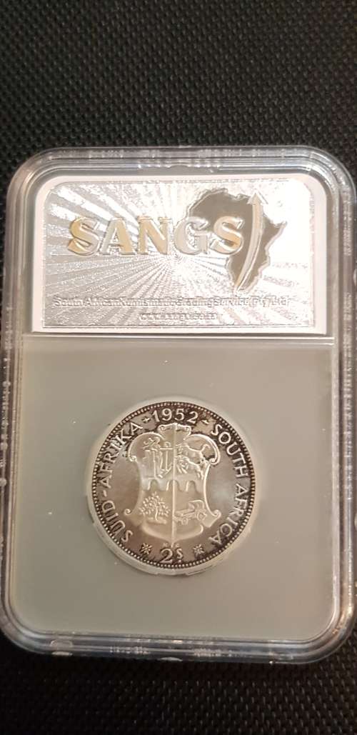 $$$ 1952 TWO SHILLING PF64  $$$