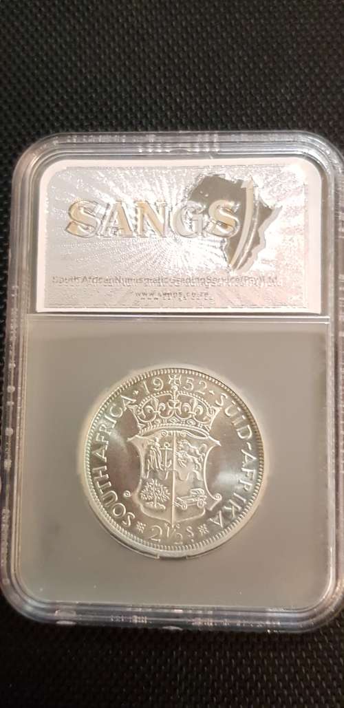 $$$ 1952 TWO AND HALF SHILLING MS64 $$$