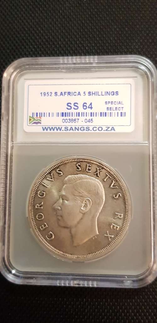 $$$ 1952 FIVE SHILLING SS64 $$$