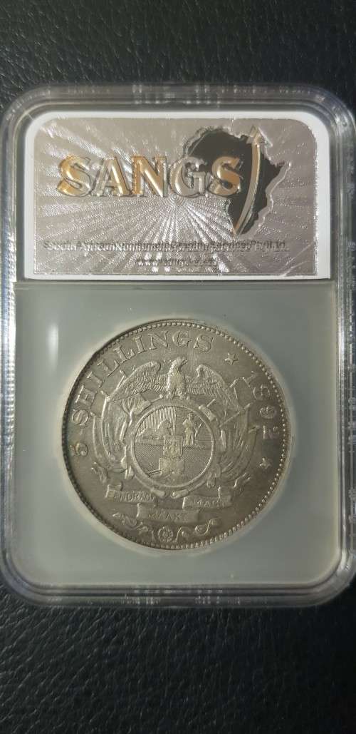 $$$ 1892 FIVE SHILLING S/S VF25 $$$