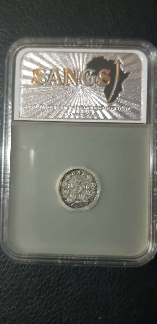 $$$ 1896 THREEPENCE VF35 $$$