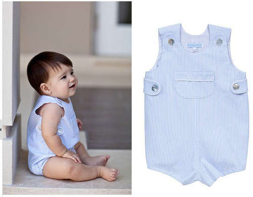 Baby Blue Summer Romper