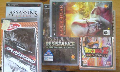 5 PSP Games