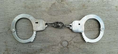 Handcuffs Stamped SAP