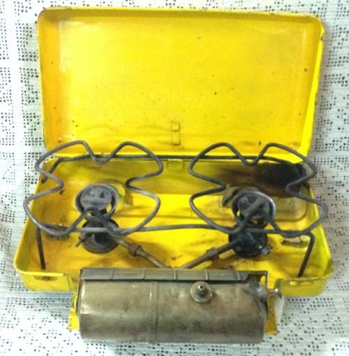 Vintage Double Burner Optimus Camp Stove 22B