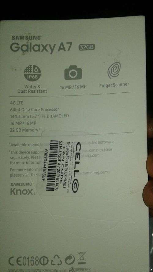 SAMSUNG A7 2017 EDITION