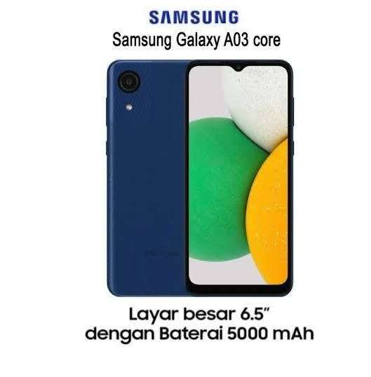 SAMSUNG GALAXY A03 CORE DUAL SIM OPEN TO ALL NETWORK