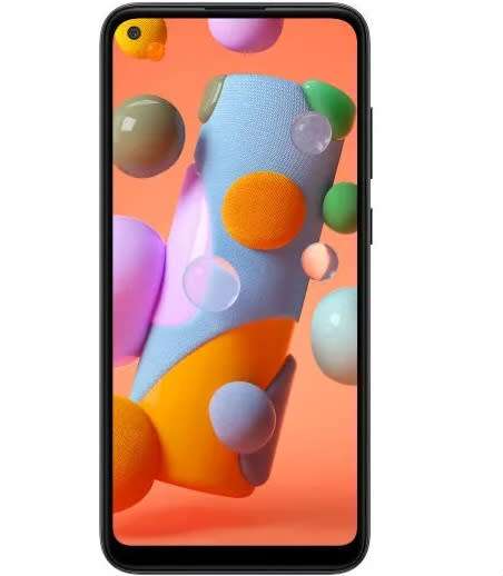 SMARTPHONE SAMSUNG GALAXY A11 WITH TRIPLE CAME INFINITY O DISPLAY, FINGERPRINT, VERY GOOD CONDITION