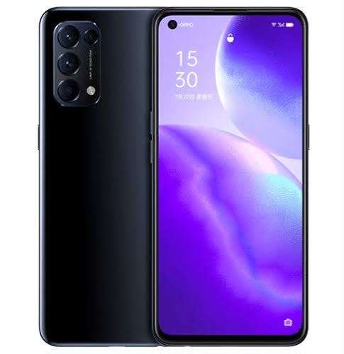 SMARTPHONE OPPO RENO 5 5G, 128G/8+4G,65W FAST CHARGING, IN-DISPLAY FINGERPRINT, QUADRUPLE 64MP CAMER