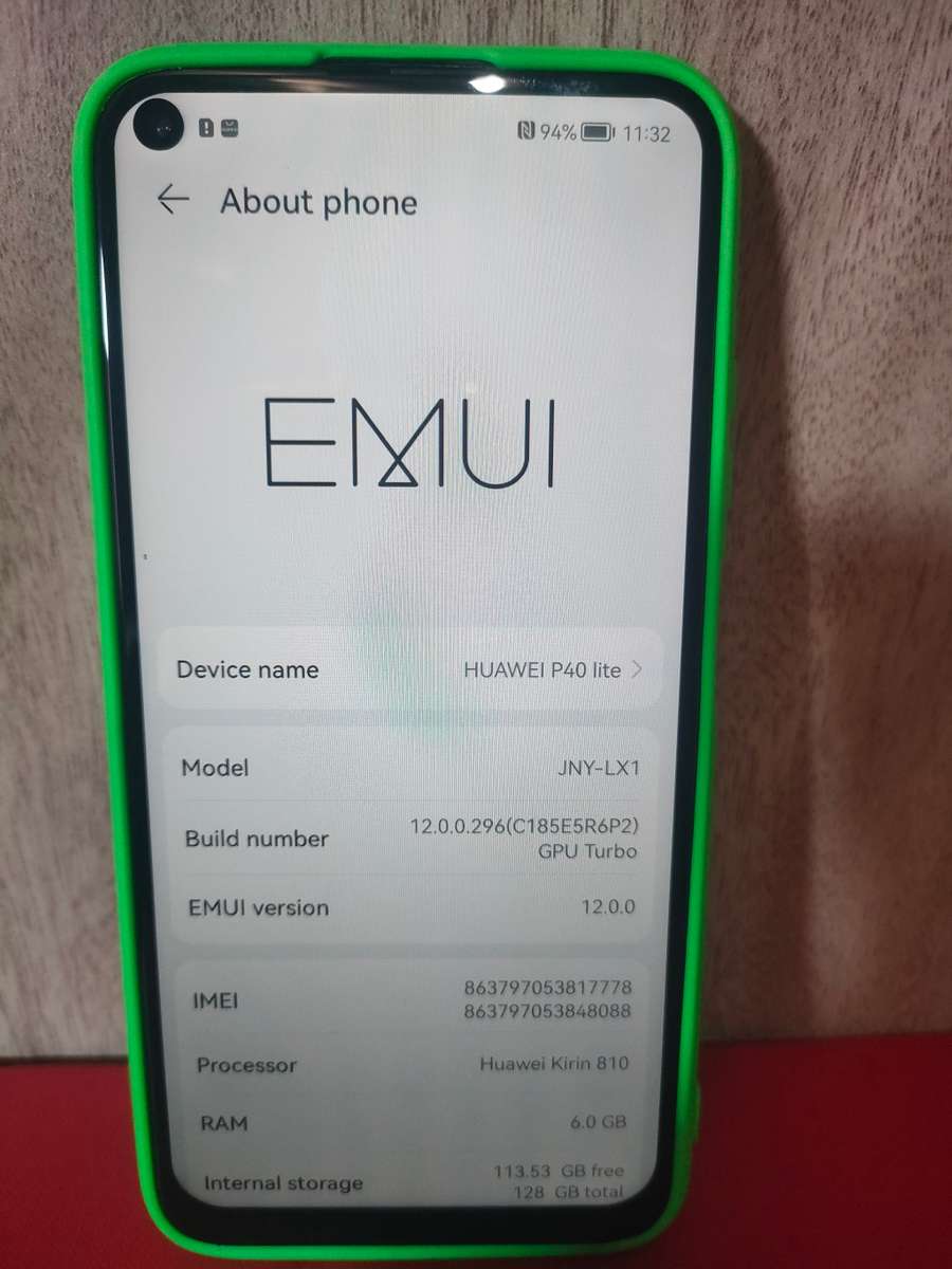 SMARTPHONE HUAWEI P40 LITE, 128G/6G , QUADRUPLE 48MP CAMERA, FINGERPRINT BARGAIN