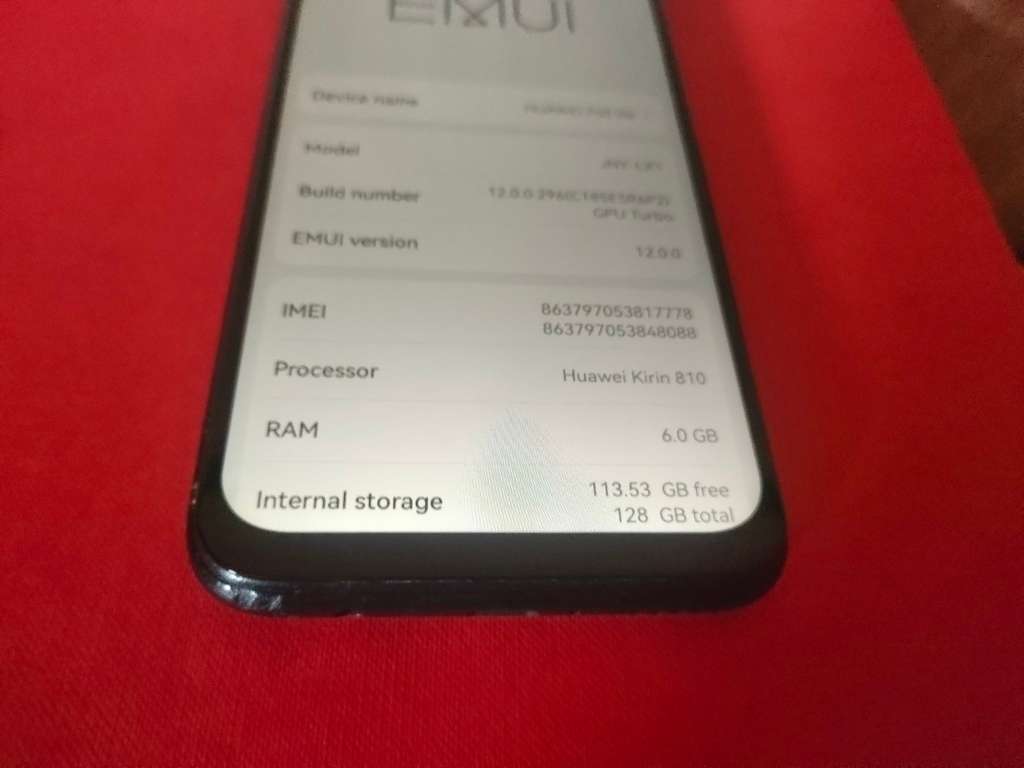 SMARTPHONE HUAWEI P40 LITE, 128G/6G , QUADRUPLE 48MP CAMERA, FINGERPRINT BARGAIN