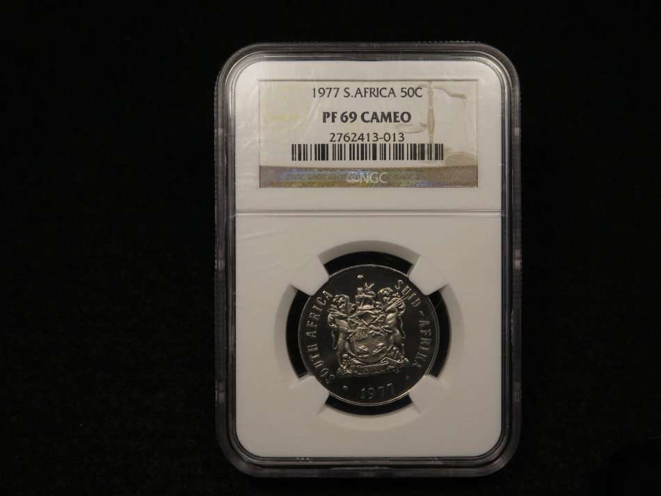 ***FINEST KNOWN - NGC TOP POP*** 1977 50c NGCPF69 CAMEO