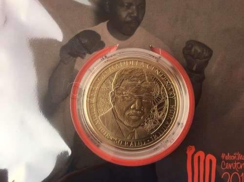 2018 NELSON MANDELA 100 Years R50  - Still Sealed as from SA Mint
