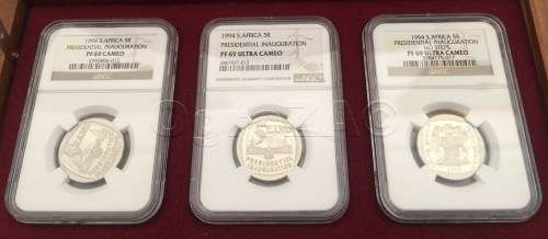1994 R5 Presidential Inauguration Set  - Including Finest Known Cameo